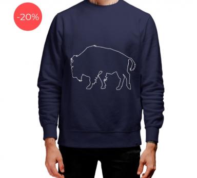 свитшот 'зубр'