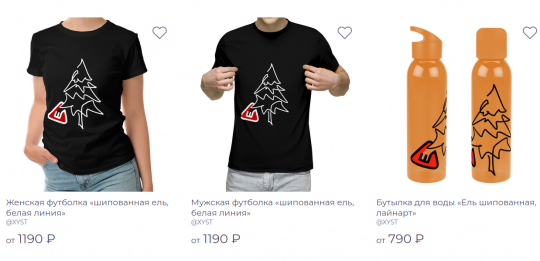 Набор "Шипованная Ель"